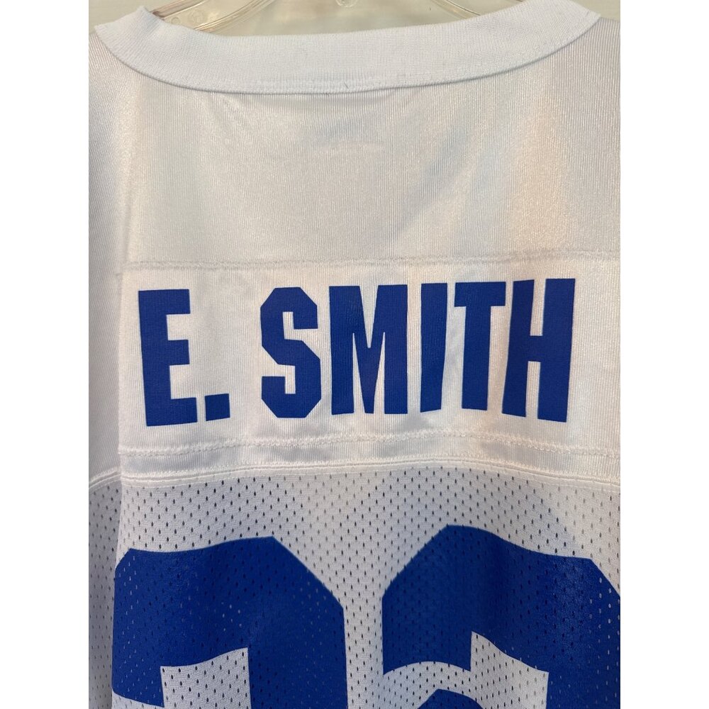 Vintage 1995 Starter Emmitt Smith Home White Dallas Cowboys Jersey Size 54 (XXL) - Picture 8 of 9